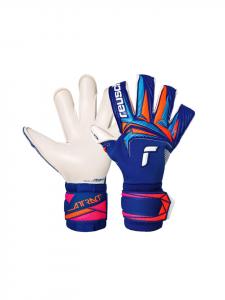 Reusch Вратарские перчатки Attrakt Gold X Evolution, модель 4126, цвет ярко-синий/белый/ярко-синий