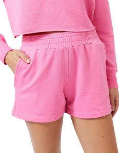 Супермягкие шорты Ex-Boyfriend в ярко-розовом цвете Monrow