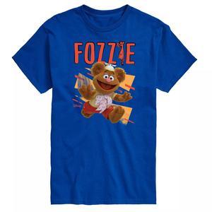 Футболка's Muppet Babies Big & Tall Baby Fozzie с рисунком Disney, синий