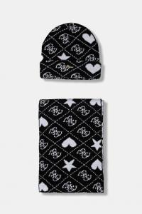 Детская шапка и шарф, комплект из 2 шт. Guess, черный