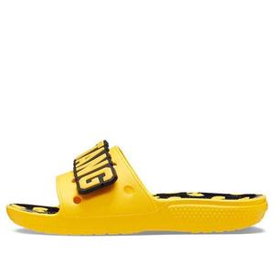 Тапочки wu-tang clan x classic slide 'yellow' Crocs, желтый