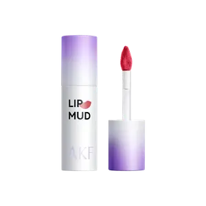 Бальзам для губ Lip Mud в обновленной упаковке, матовый, легко растушевывается, устойчив к смазыванию, создает эффект нюдового макияжа AKF