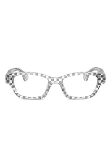 Очки в геометричной оправе Alain Mikli, черный