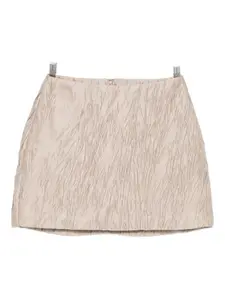 Юбка с текстурой Alysi, серый