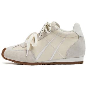 ZGR Легкие низкие повседневные туфли для увеличения роста унисекс бежевые, цвет Beige