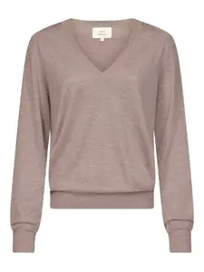 Кашемировый свитер Julio с V-образным вырезом Loulou De Saison, коричневый