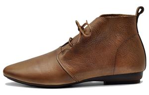 Ботинки женские ARTMU Coffee/Camel, кофейные (на флисовой подкладке)