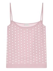 DRIES VAN NOTEN декорированный топ, розовый