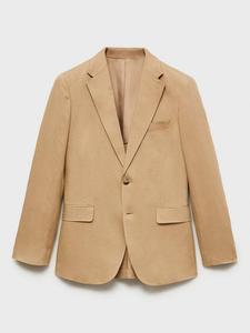 Льняной пиджак Amalfi Mango, Beige Natural