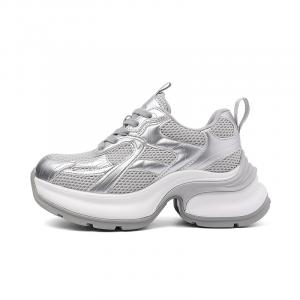 AQUASCUTUM Женские кроссовки на платформе с амортизацией жидкое серебро, цвет Liquid Silver