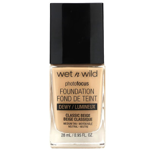 Тональный крем Wet n Wild PhotoFocus Dewy Classic Beige