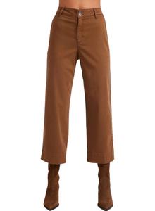 Укороченные джинсы Sofia Wide Leg в пряно-коричневом цвете Bella Dahl