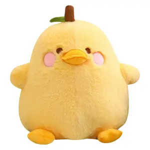 Коллекционная плюшевая кукла Creative Duck Pear высотой 20см/30см/40см Brangdy, желтый