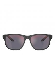 Prada Linea Rossa square-frame солнцезащитные очки, серый