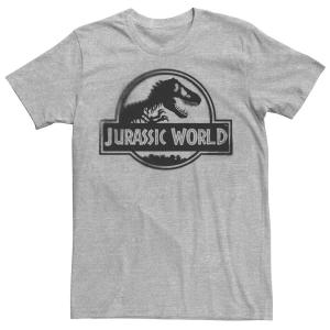 Мужская футболка Two Black с логотипом, нанесенным аэрозольной краской Jurassic World