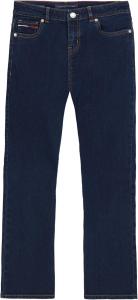 Джинсы Tommy Hilfiger Skinny Fit для девочек со средней посадкой, эластичный деним, застежка на молнию и пуговицы, York Flare