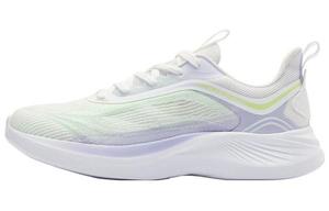 Кроссовки женские с низким верхом белые/фиолетовые Qiaodan