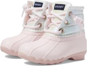 Детские унисекс ботинки Sperry Saltwater Boot до щиколотки, розовый
