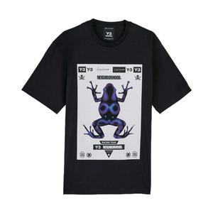 Футболка Y 3 X Neighborhood с принтом Y-3, черный