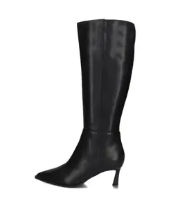 Черные высокие сапоги Lucid с острым носком Steve Madden, черный