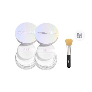 Легкая и прозрачная рассыпчатая пудра для контроля жирного блеска с длительным эффектом AKF