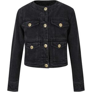 KARL LAGERFELD Куртки и пальто женские черные KARL LAGERFELD / Karl Lagerfeld Jeans