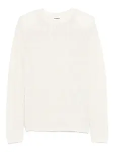 Свитер с шевронным узором P.A.R.O.S.H., белый