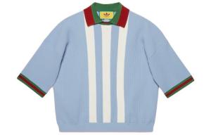 Мужской свитер Gucci X Adidas, синий