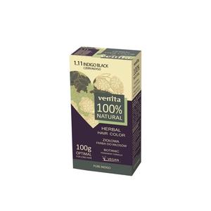Краска для волос Herbal Hair Color 1.11 Indigo Black 100 мл Venita