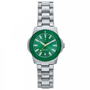 Часы Cortez Automatic с датой - зеленые Nautis