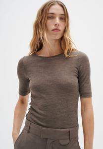 Футболка базовая FANGIW InWear, цвет brown melange