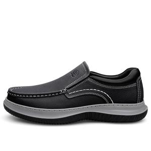 LAORENTOU Мужские повседневные туфли с низким верхом, черного/синего цвета