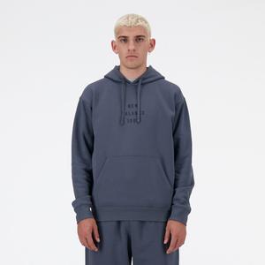 Толстовка с капюшоном, мужская, стильная толстовка с капюшоном New Balance, черный