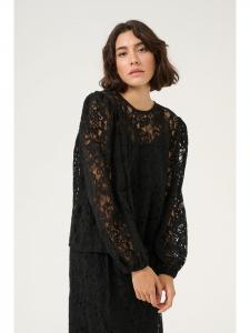 Kaffe Блузка «Ланис» черного цвета
