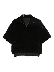 Двусторонняя куртка с высоким воротником Moncler, черный