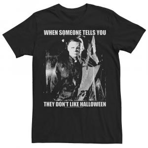 Мужская футболка с рисунком на Хэллоуин, когда кто-то говорит вам, что ему не нравится Хэллоуин Licensed Character, черный