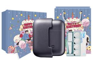 Электрическая бритва MI S600 Floating с керамическими ножами, компактный металлический корпус, высококачественный бесщеточный мотор, чехол из натуральной кожи Xiaomi, S600 Protective Suit