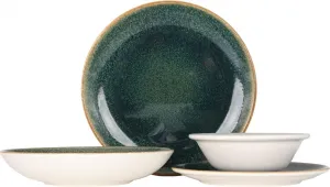 Набор столовых приборов (средний) - Ore Mar - 24 предмета - 6 персон - фарфор Bonna