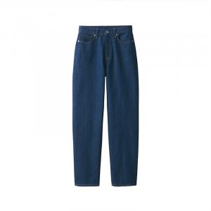 Джинсы прямые Muji женские, синий