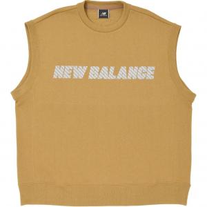 Met24 Жилет мужской хаки New Balance, желтый