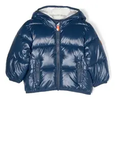 Стеганый пуховик Save The Duck Kids, синий