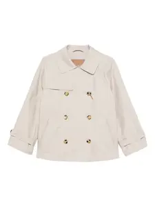 Двубортный бушлат MAX MARA, нейтральный