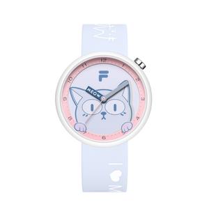 FILA Часы European And American Watch Quartz Movement Silicone Strap Black Dial Unisex, 46FLM38-6547-005