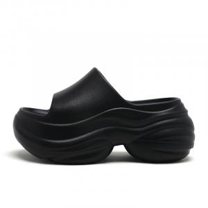 DAPHNE Сандалии-слайдеры из ЭВА с противоскользящей подошвой, женские, черные