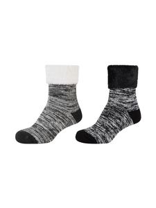 Носки camano 2er Pack warm & cozy, черный