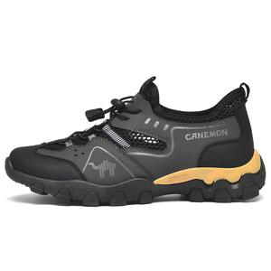 Pilot the camel Серые мужские низкие повседневные туфли с устойчивым к истиранию покрытием, цвет Gray