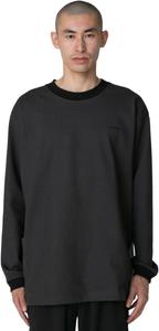 Футболка с длинными рукавами Snow Peak из плотной хлопковой ткани с каймой SW-25SU204 (футболка с длинными рукавами, сшитая по фигуре)