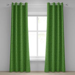 Штора Abakuhaus Grass 2er-Set, полиэстер - травянисто-зеленый - высота: 245 см