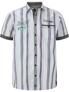 Рубашка на пуговицах Comfort fit Jan Vanderstorm Svenhart, разноцветный