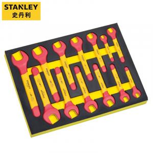 STANLEY, 13 предметов, изолированные рожковые ключи VDE, набор держателей инструментов STMT77889-23